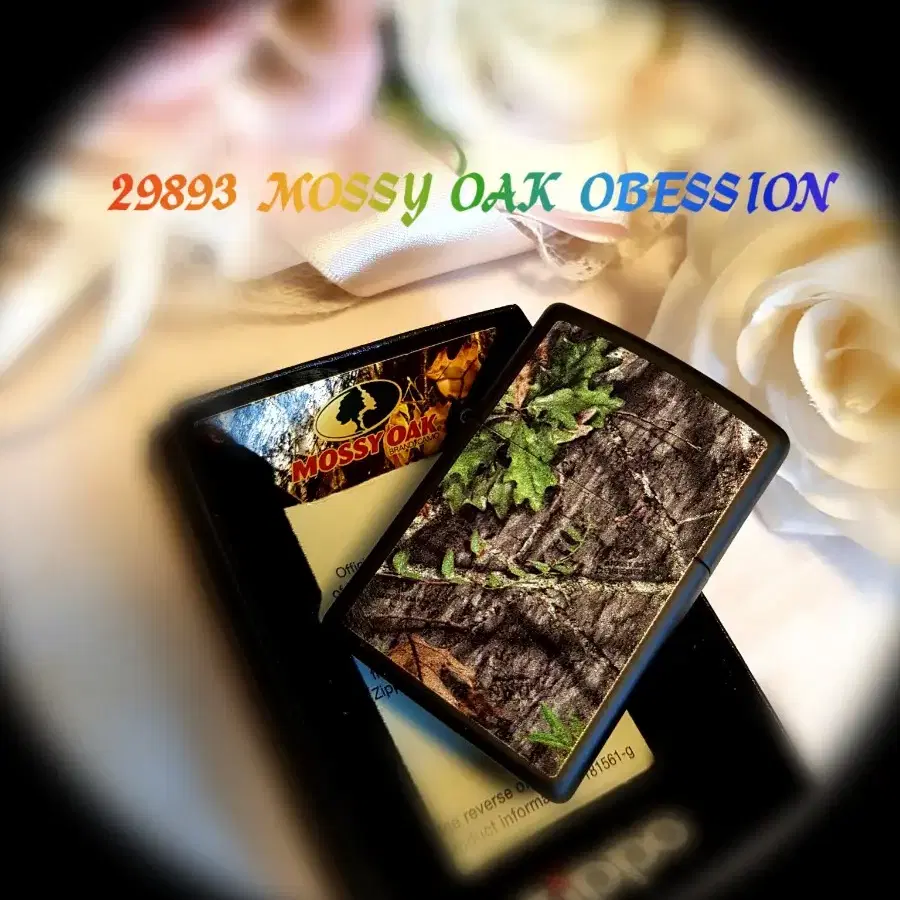 정품 29893 MOSSY OAK OBSESSION 미개봉 새 지포라이터