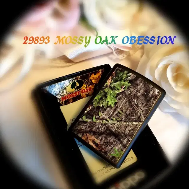 정품 29893 MOSSY OAK OBSESSION 미개봉 새 지포라이터