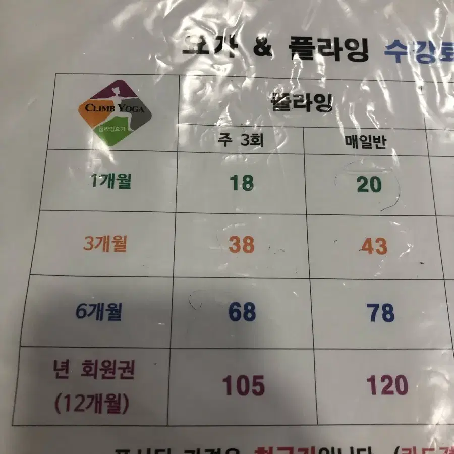 암사역 플라잉요가 회원권 양도