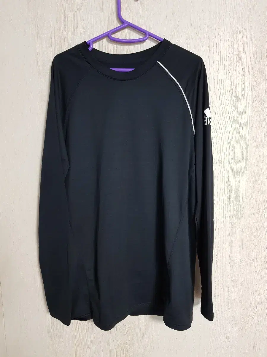 adidas Long Sleeve Undershirt Black 100