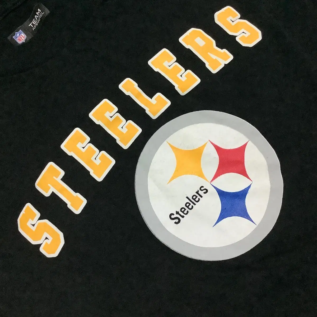 NFL team apparel P. Steelers 티셔츠 Sz L