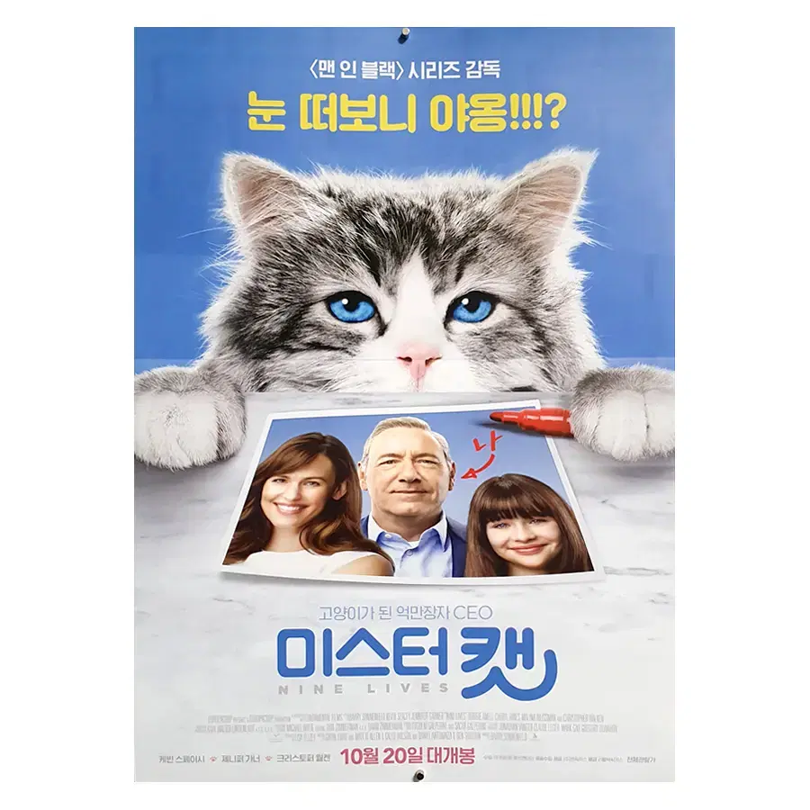 [영화 포스터] 미스터 캣 (2016)