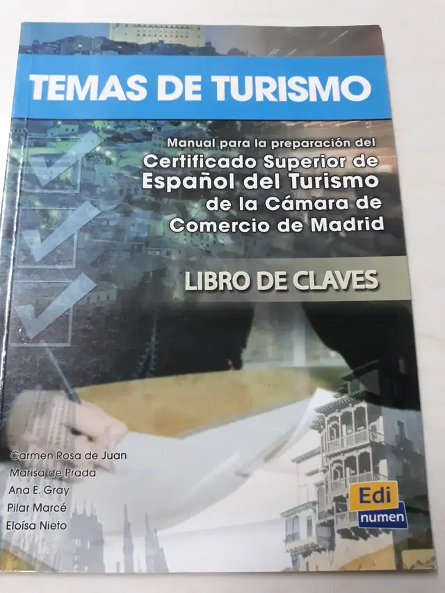 스페인어 TEMAS DE TURISMO (새책)