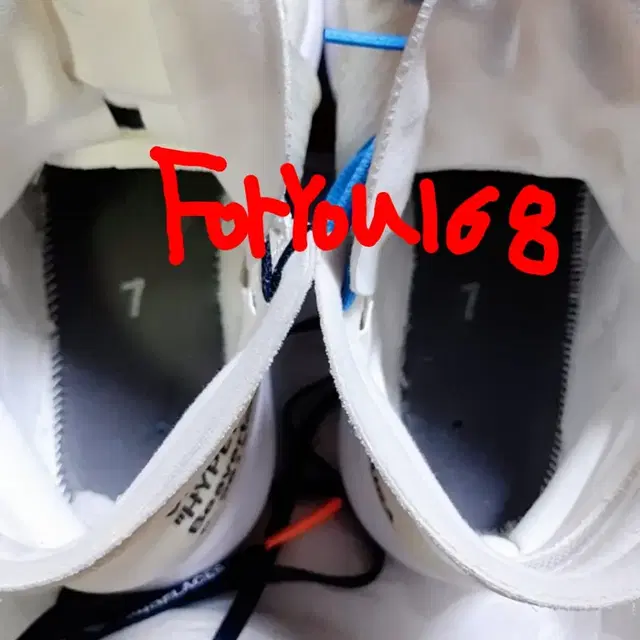 정품 오프화이트 하이퍼덩크 나이키 off white 베이퍼맥스 끈 제외