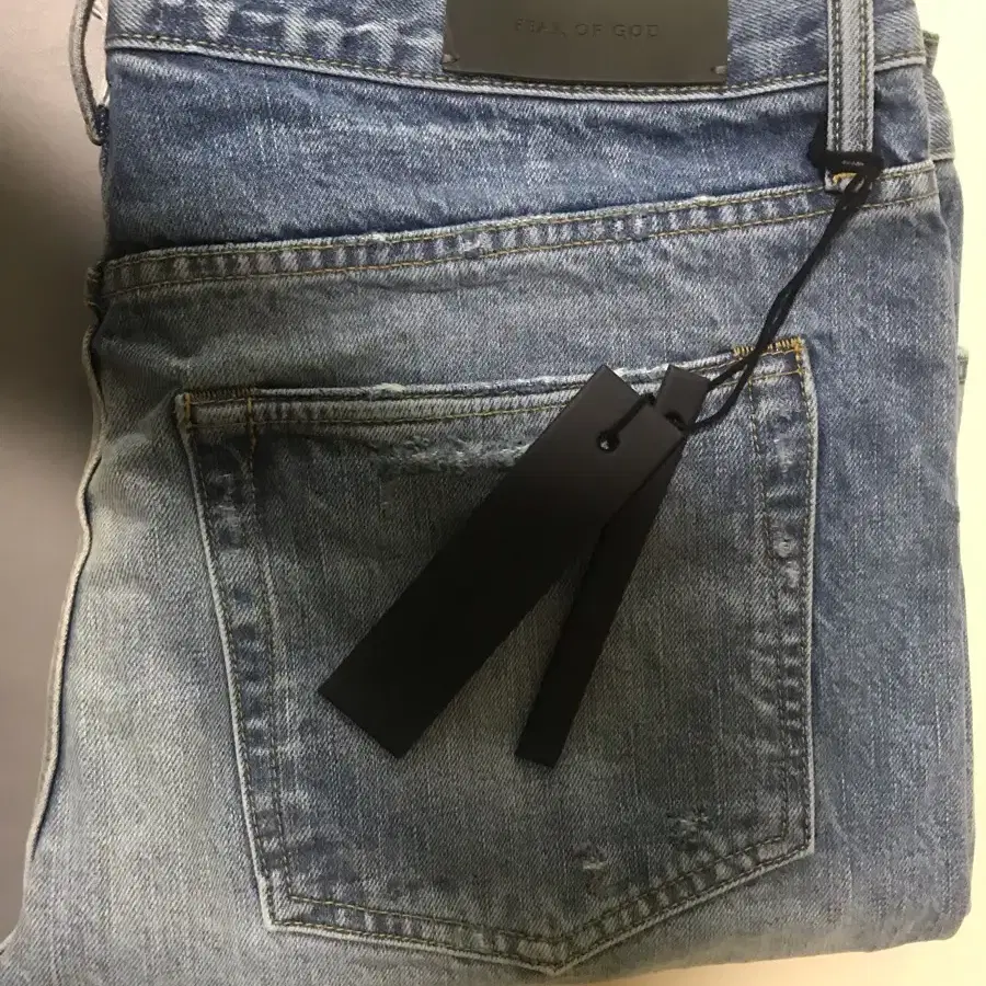 Fear of God Jeans 피어오브갓 셀비고인디고데님36(새상품)