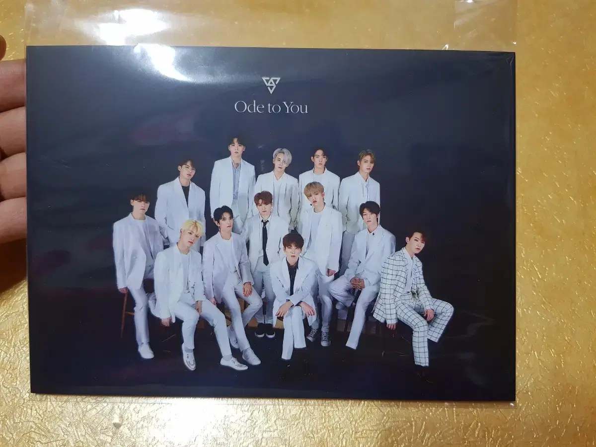 세븐틴 ODE TO YOU 빨체통 빨간우체통 엽서