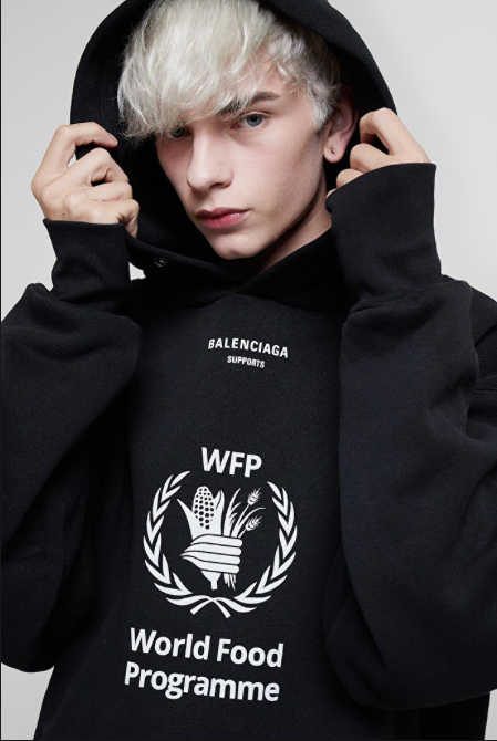 [L] Balenciaga wfp hoodie, Balenciaga hoodie.