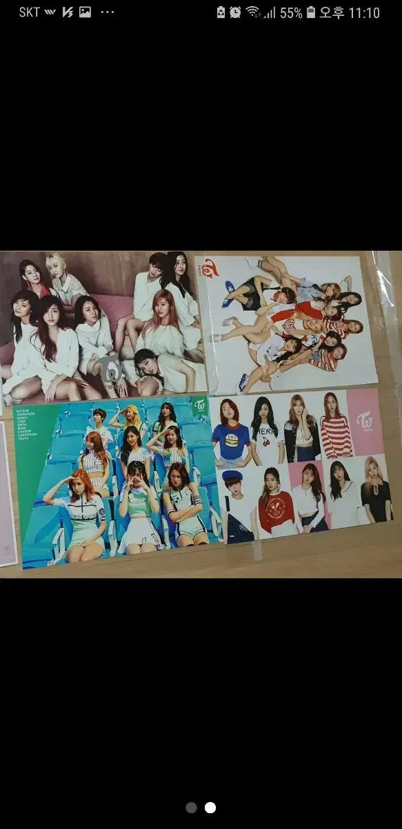 Merchandise twice Stargoods poster 42x30cm 4 pieces in total, 1 A4 size photo