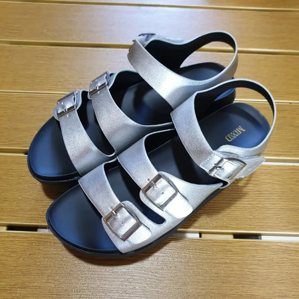 (New) ❤Missy platform sandals yeoreum Silver sandals