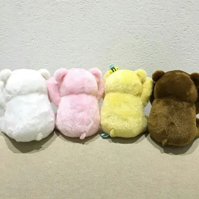 어뮤즈 곰 인형 4종세트