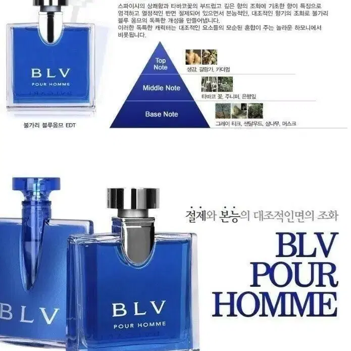 불가리 블루 옴므 EDT 100ml