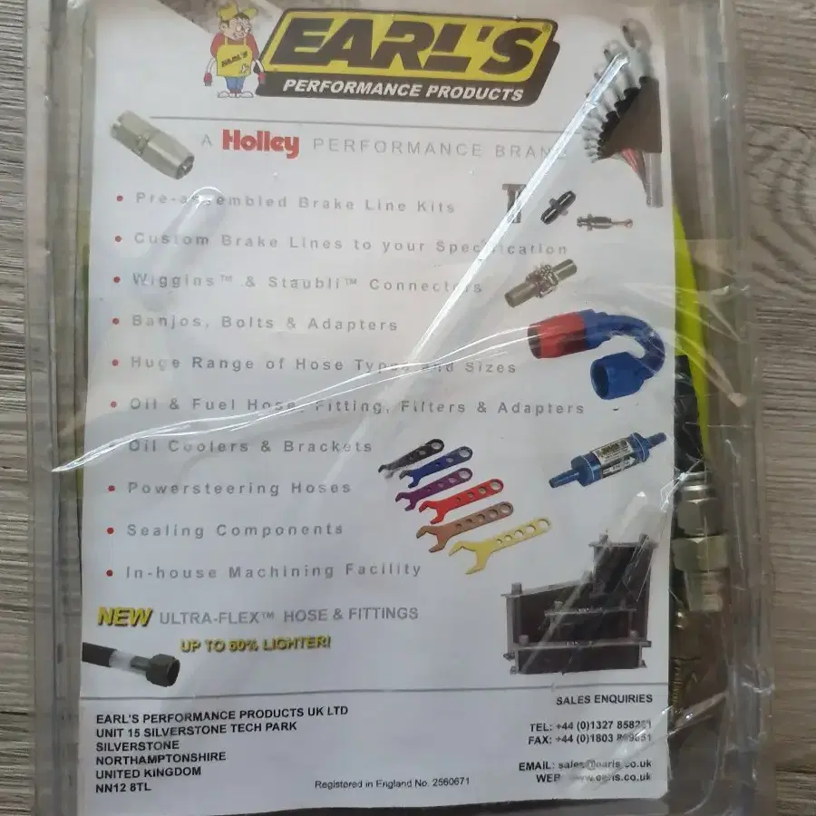 c63 earl's brake line kit