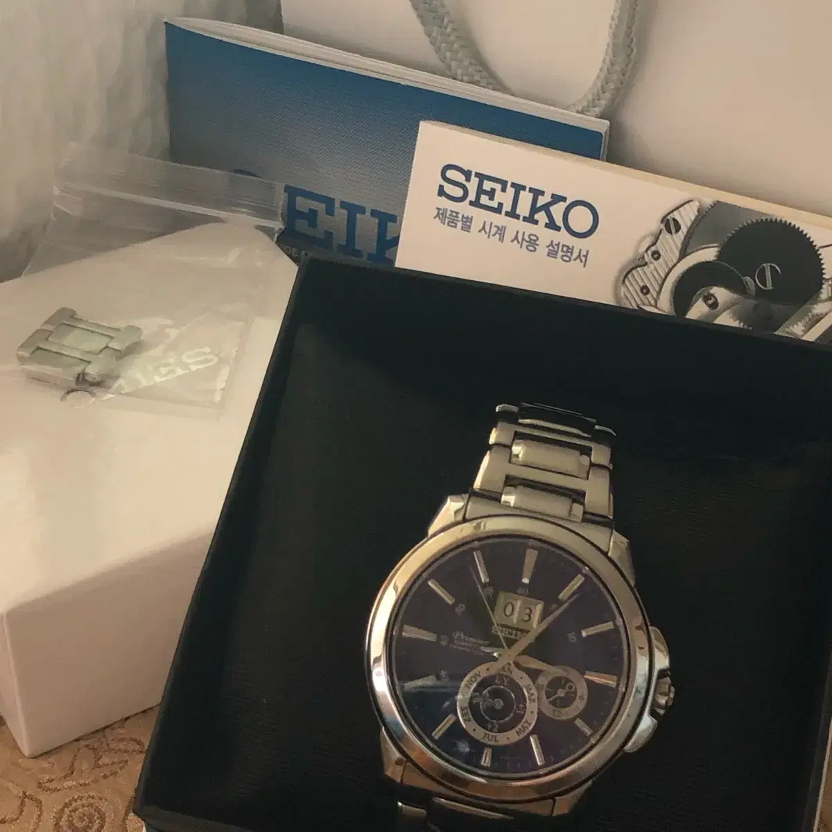 seiko 시계 세이코 정품 시계 SNP161J