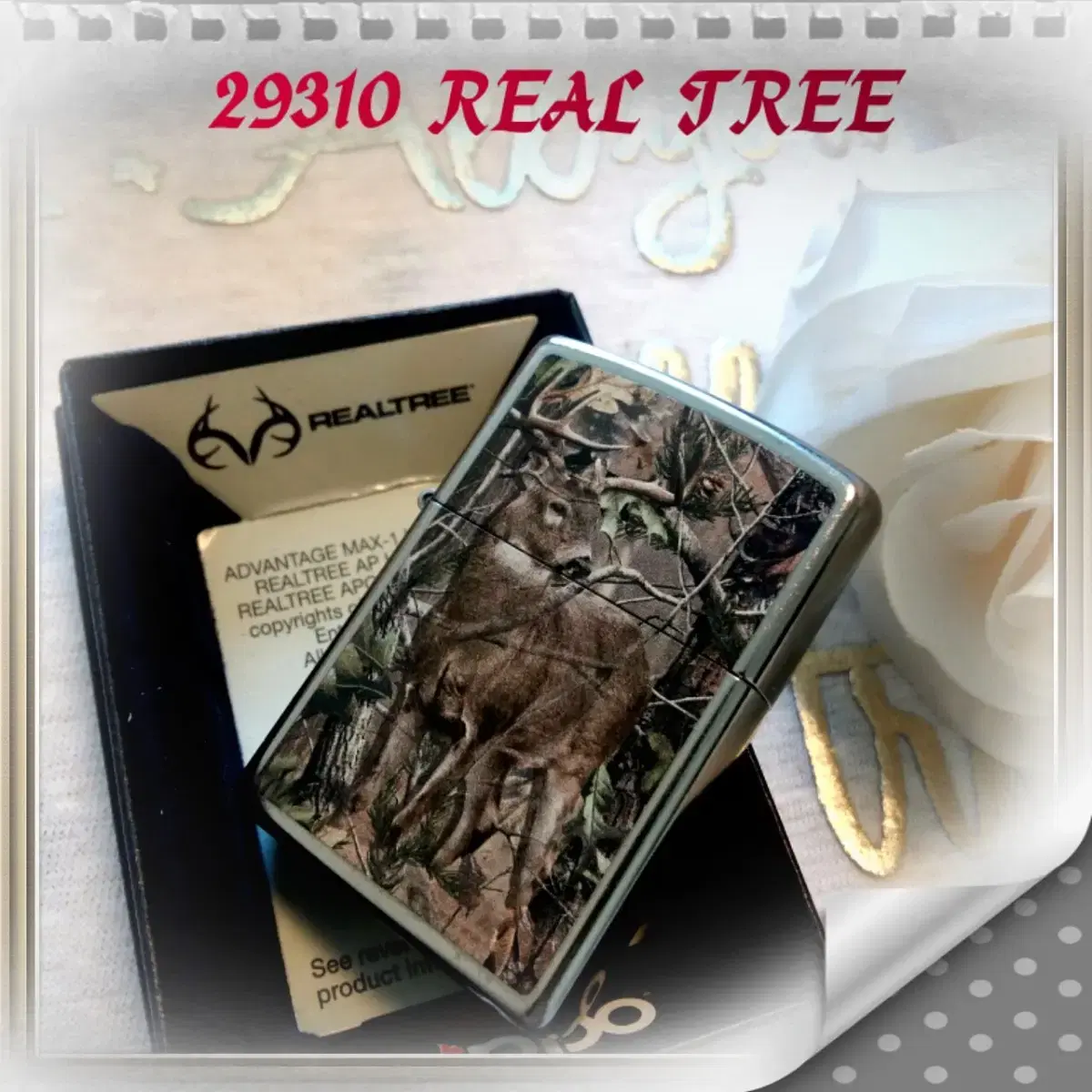 정품 29310 REAL TREE 미개봉 새 지포라이터