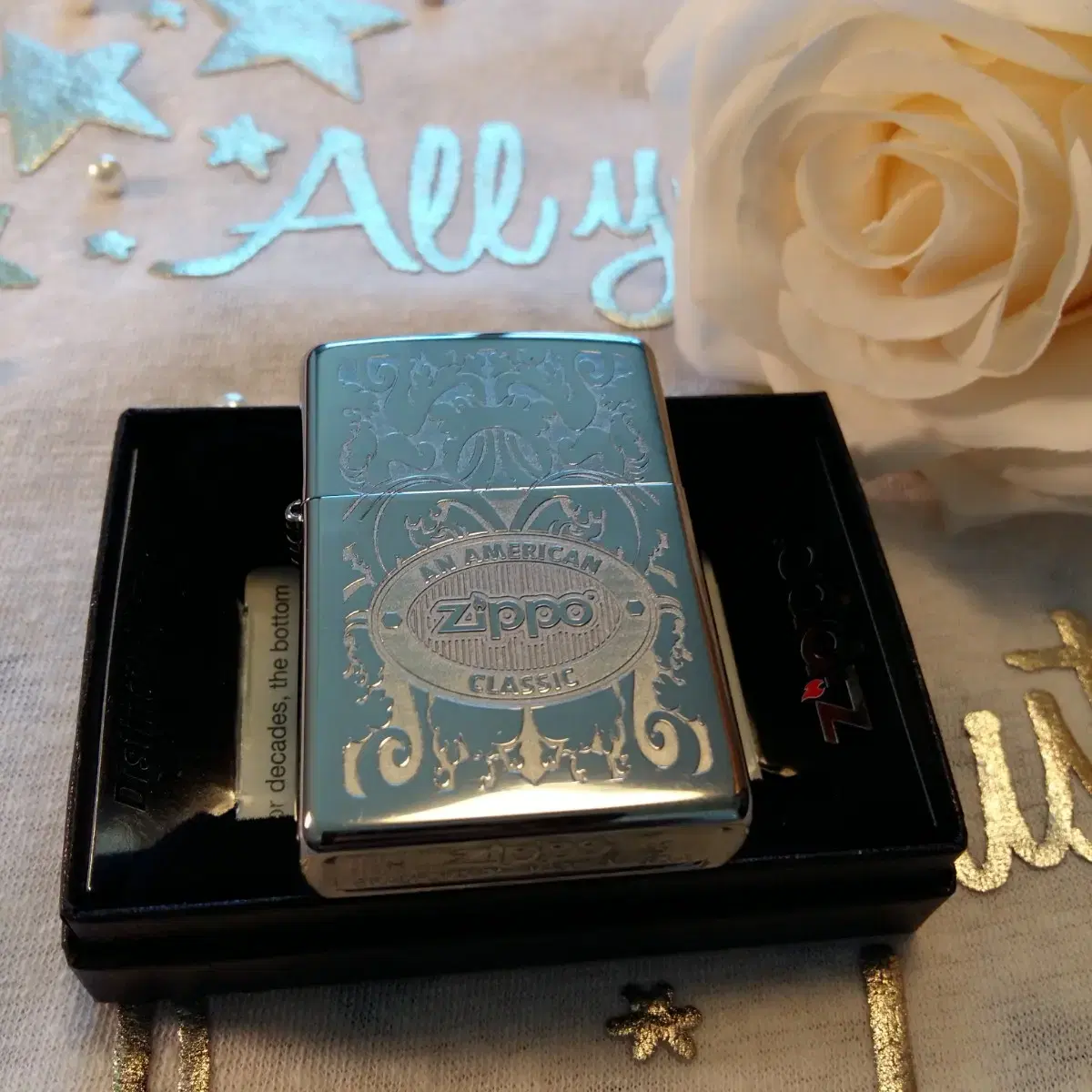 정품 24751 ZIPPO CROWN STAMP 미개봉 새 지포라이터