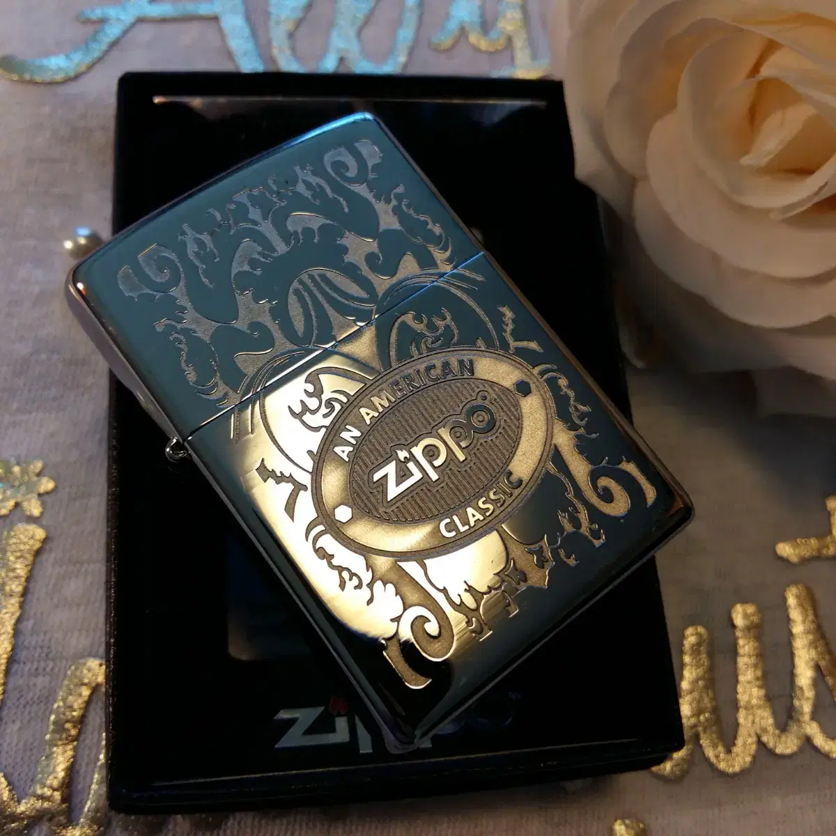 정품 24751 ZIPPO CROWN STAMP 미개봉 새 지포라이터