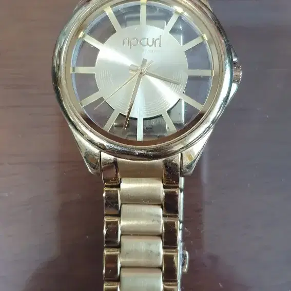 ripcurl metal watch gold 립컬 골드 color 시계