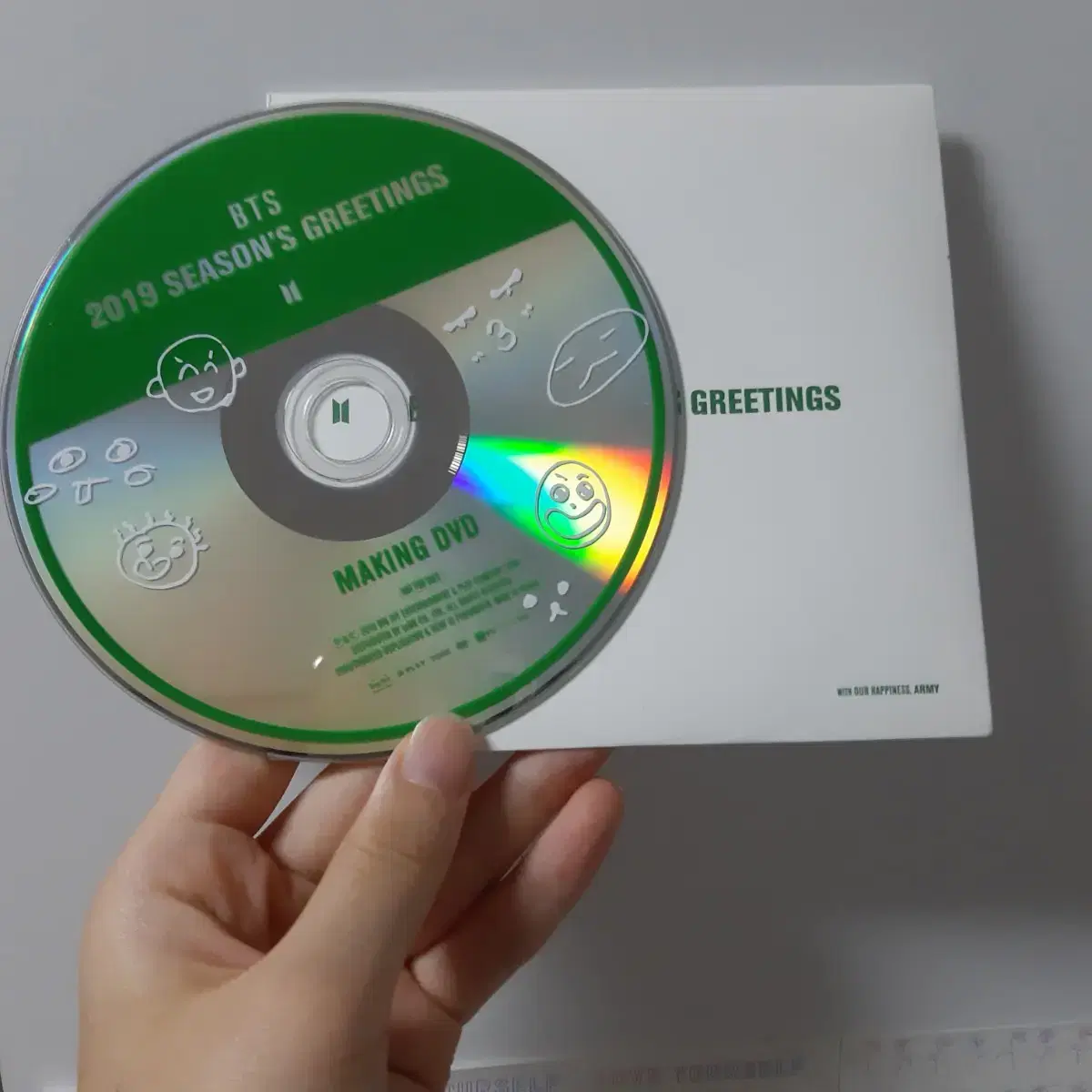 방탄소년단 2019 시즌그린팅 CD