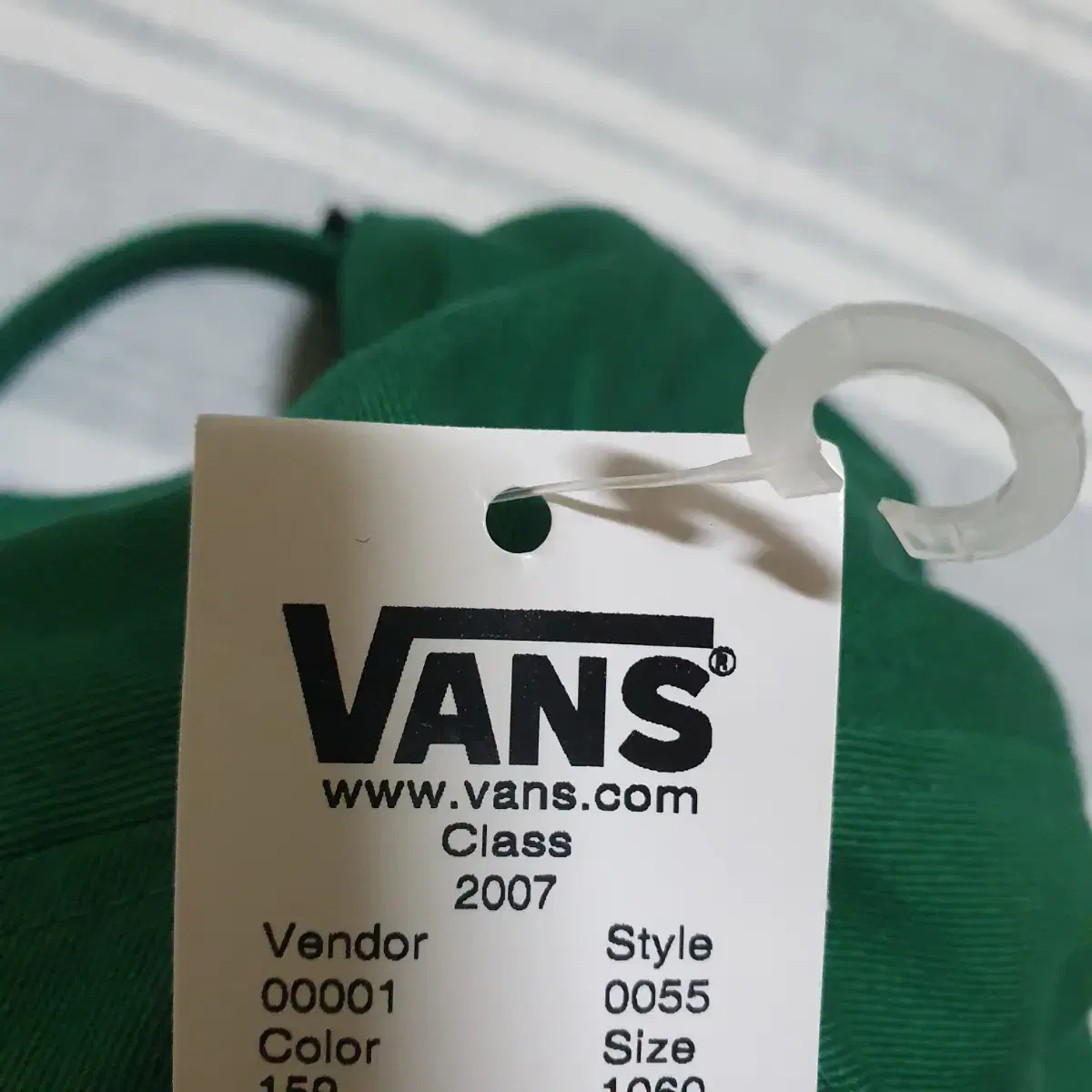 반스 모자 새상품 볼캡 vans