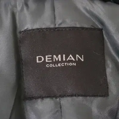 (55) 데미안 DEMIAN 다크 카키 여우털 롱점퍼 (사이즈 55)