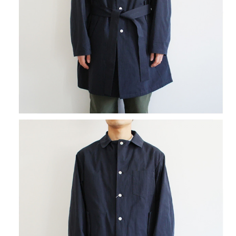 The Nerdys Shirts Coat "Navy" 셔츠코트 판매합니다