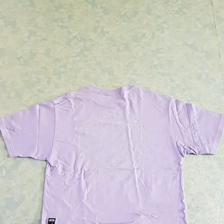 LMC MICRO BOX LOGO TEE POWDER PURPLE