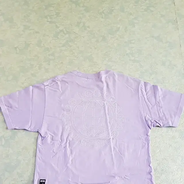 LMC MICRO BOX LOGO TEE POWDER PURPLE