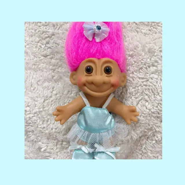 트롤인형 Ballerina Troll Doll (Hot Pink)