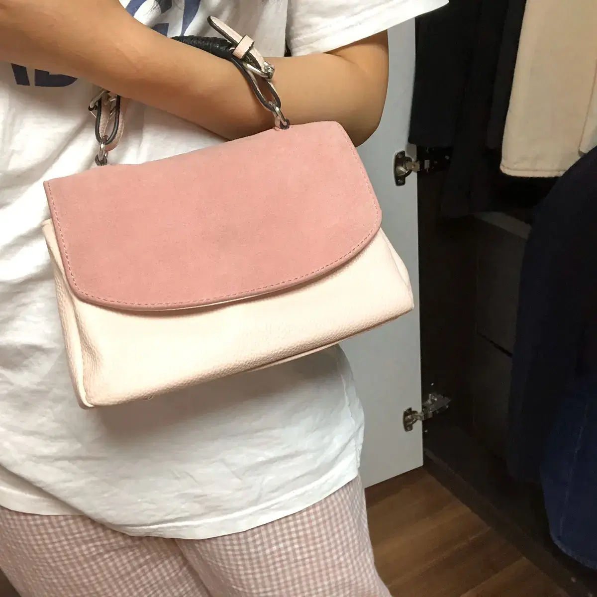 zara 자라 스웨이드백