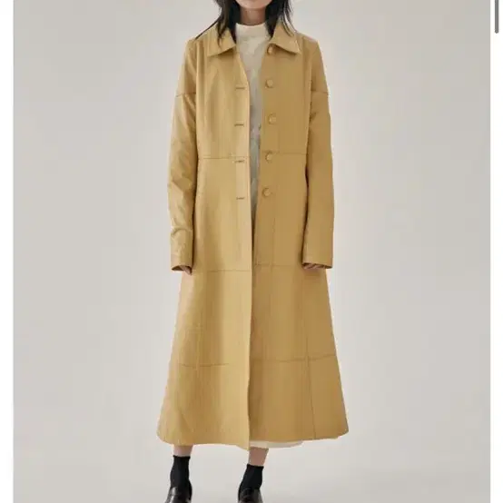 로우클래식 양가죽 롱코트 LOW CLASSIC 17FW