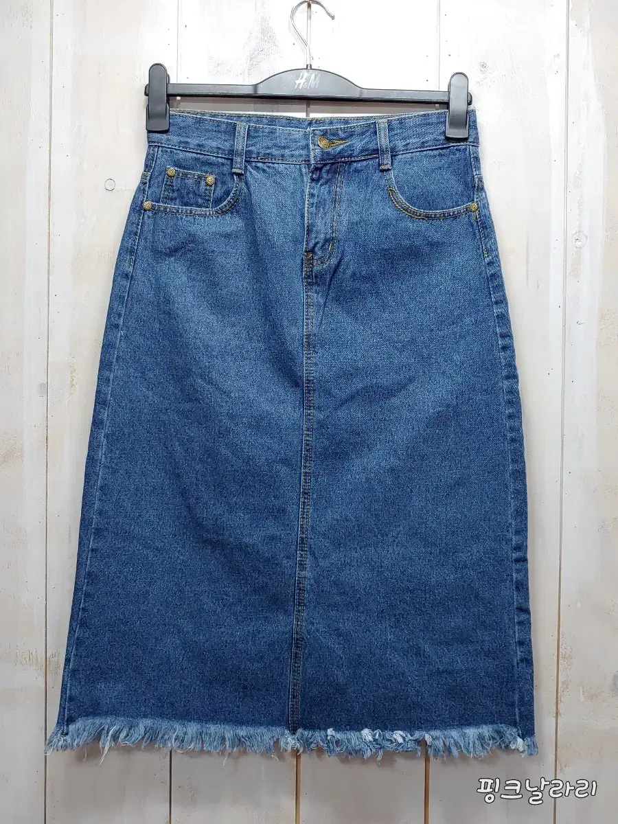 [XL] New ㅡDenim Long Skirt/Blue Skirt (Sale)