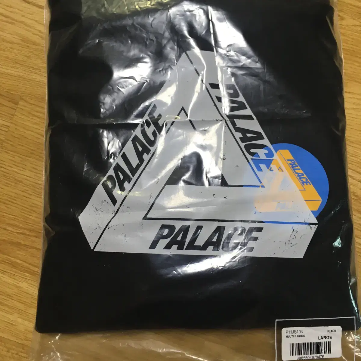 [L]PALACE MULTI-P HOOD 팔라스 멀티 P 후드 블랙