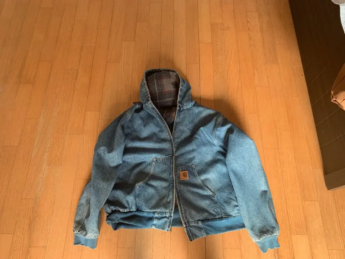 Calheart Jeans Hooded Zip-up (XL) (Salvage)