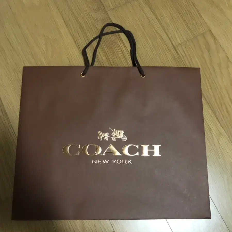 코치 coach 정품 가방용 쇼핑백 40-33-17cm 새제품  상태 새