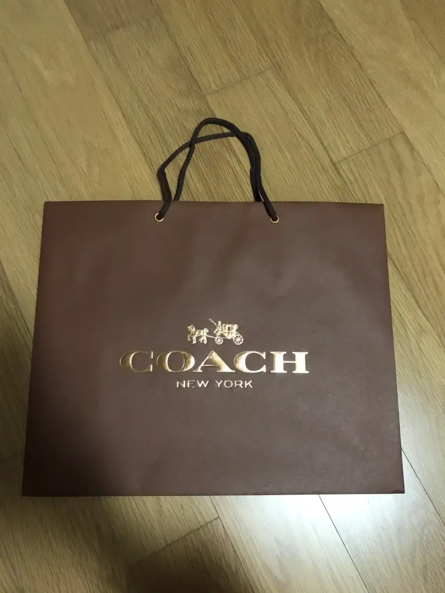 코치 coach 정품 가방용 쇼핑백 40-33-17cm 새제품  상태 새