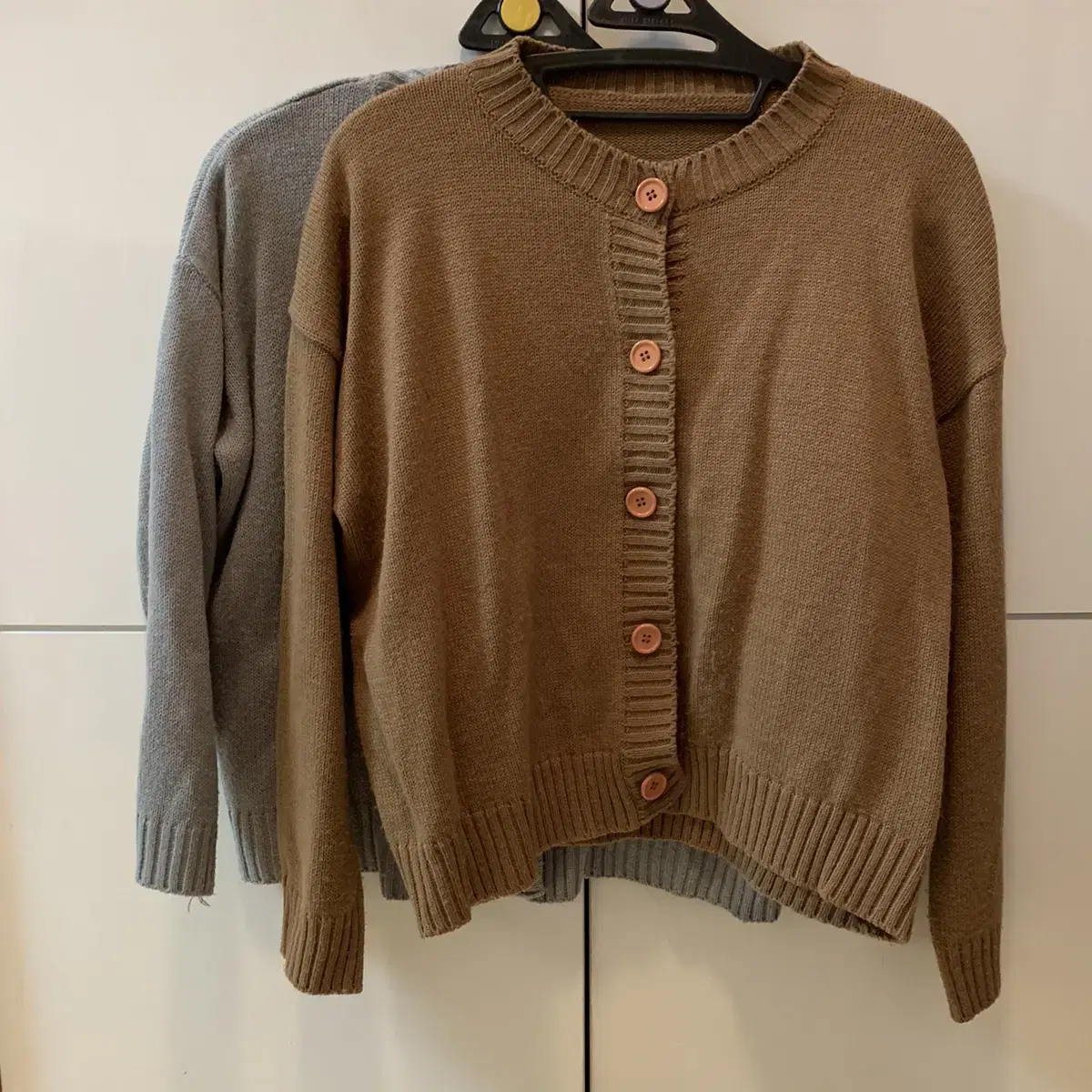 Twin cardigan (brown)