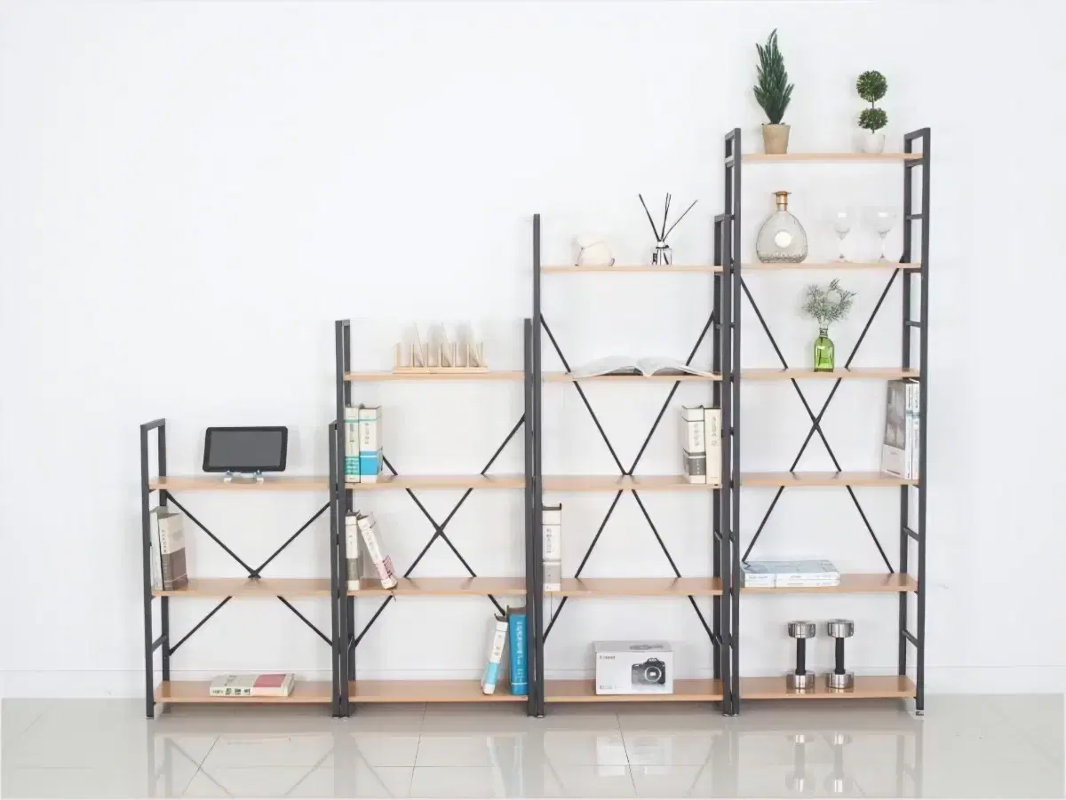 [Lowest Price] Storage King Storage 2-Tier 3-Tier 4-Tier Steel Wood renge Stand Display Bookshelf Shelf