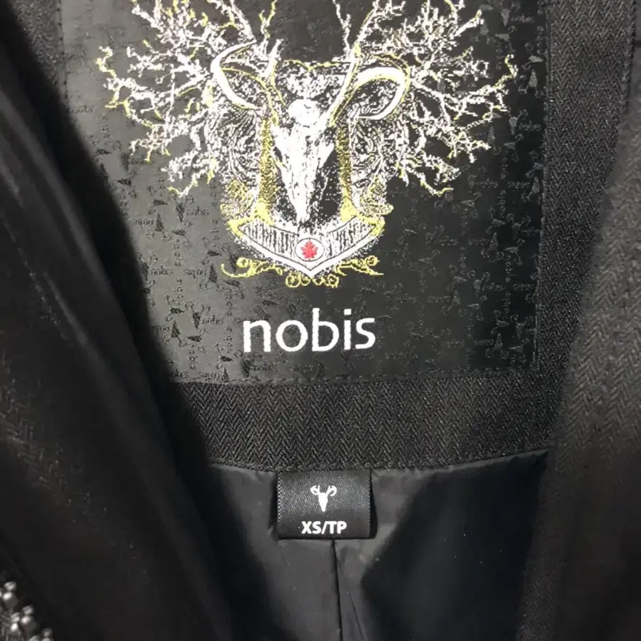 (정품)새상품 nobis merideth 노비스메리데스 블랙 XS