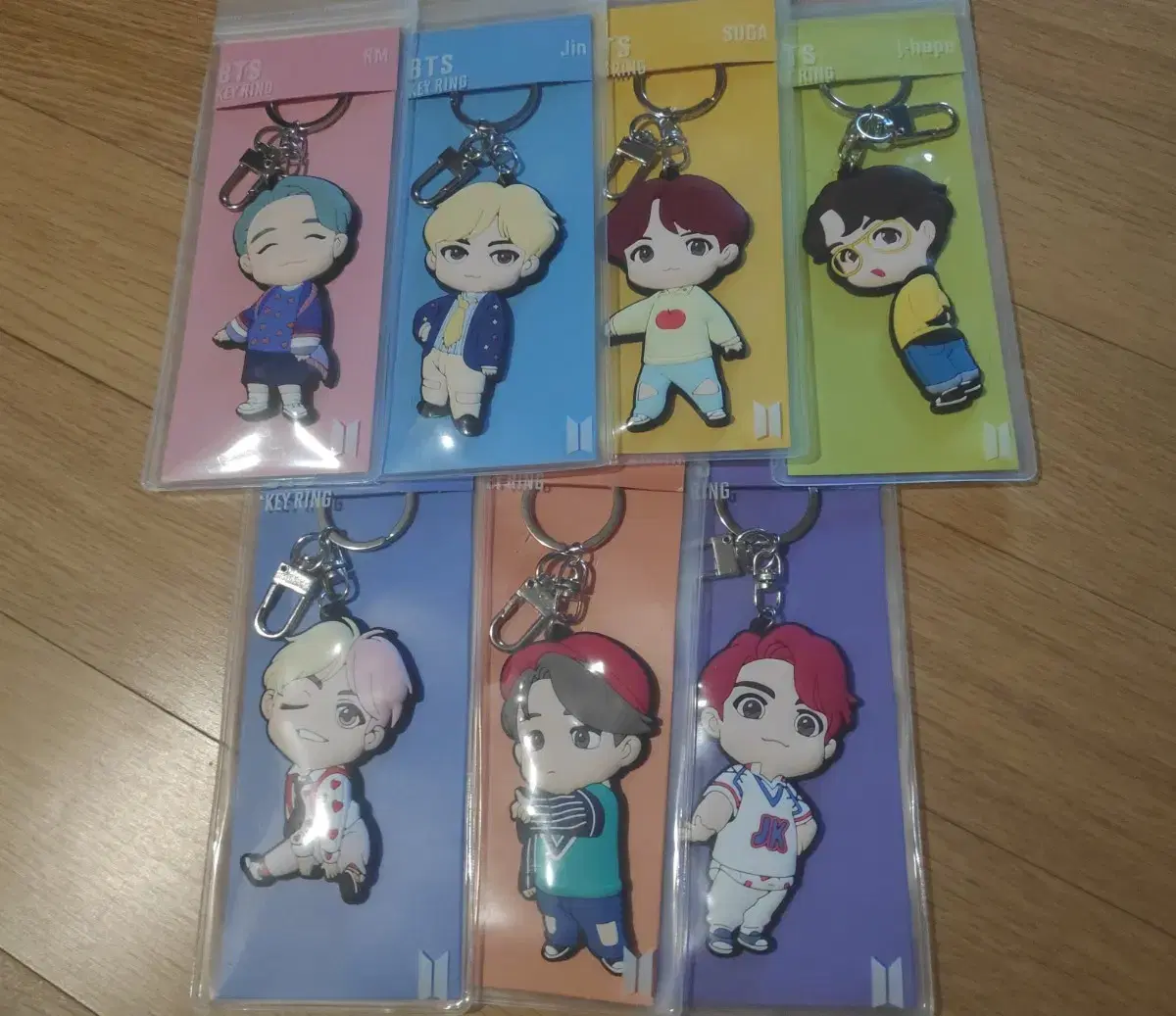 BTS pop up Titan Keyring