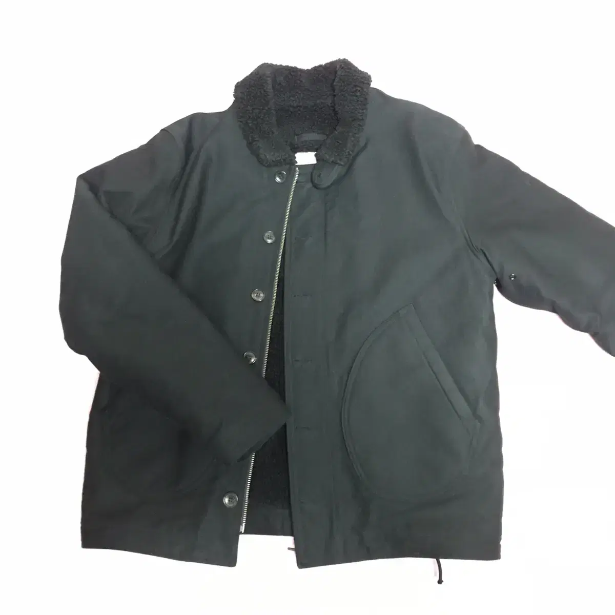 (M)U.S.N TYPE N-1 DECK JACKET [BLACK]