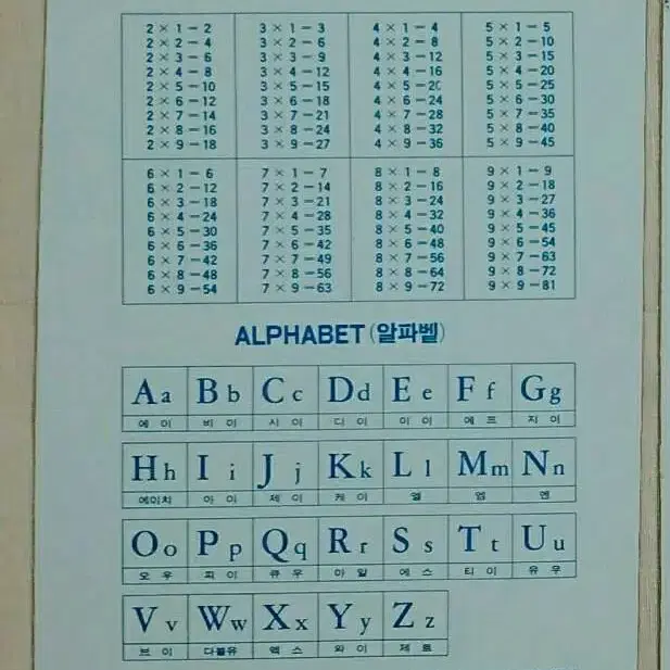 1993년 갈포스 이터널스토리 고전 만화 책받침