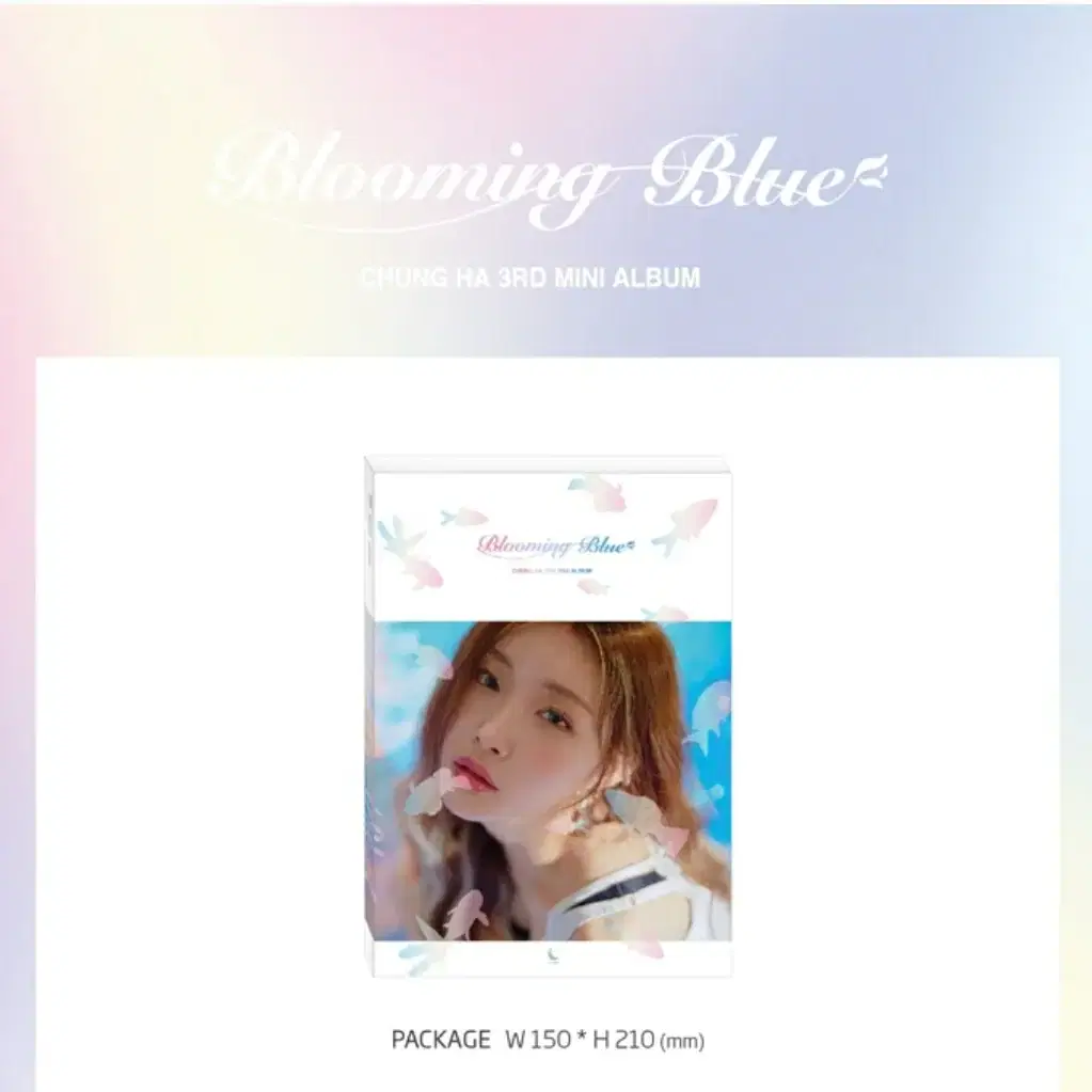 청하 앨범  3rd mini album Blooming Blue