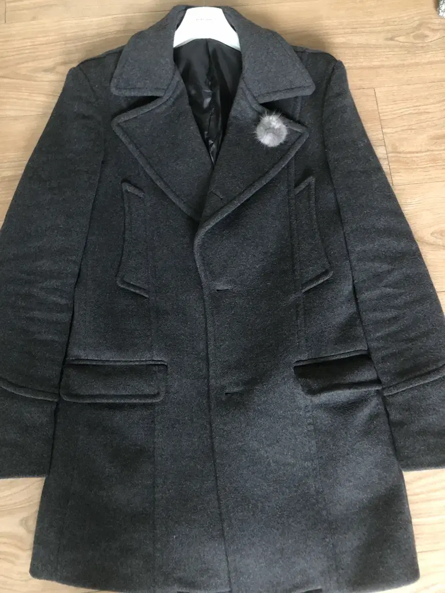 Men's 100% wool coat (100)