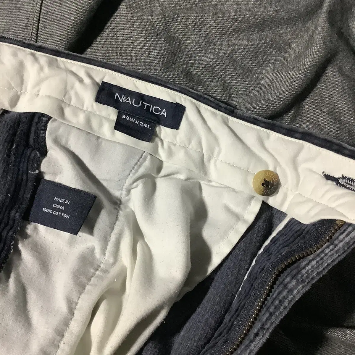 Nautica Corduroy Pants Sz 34X34L