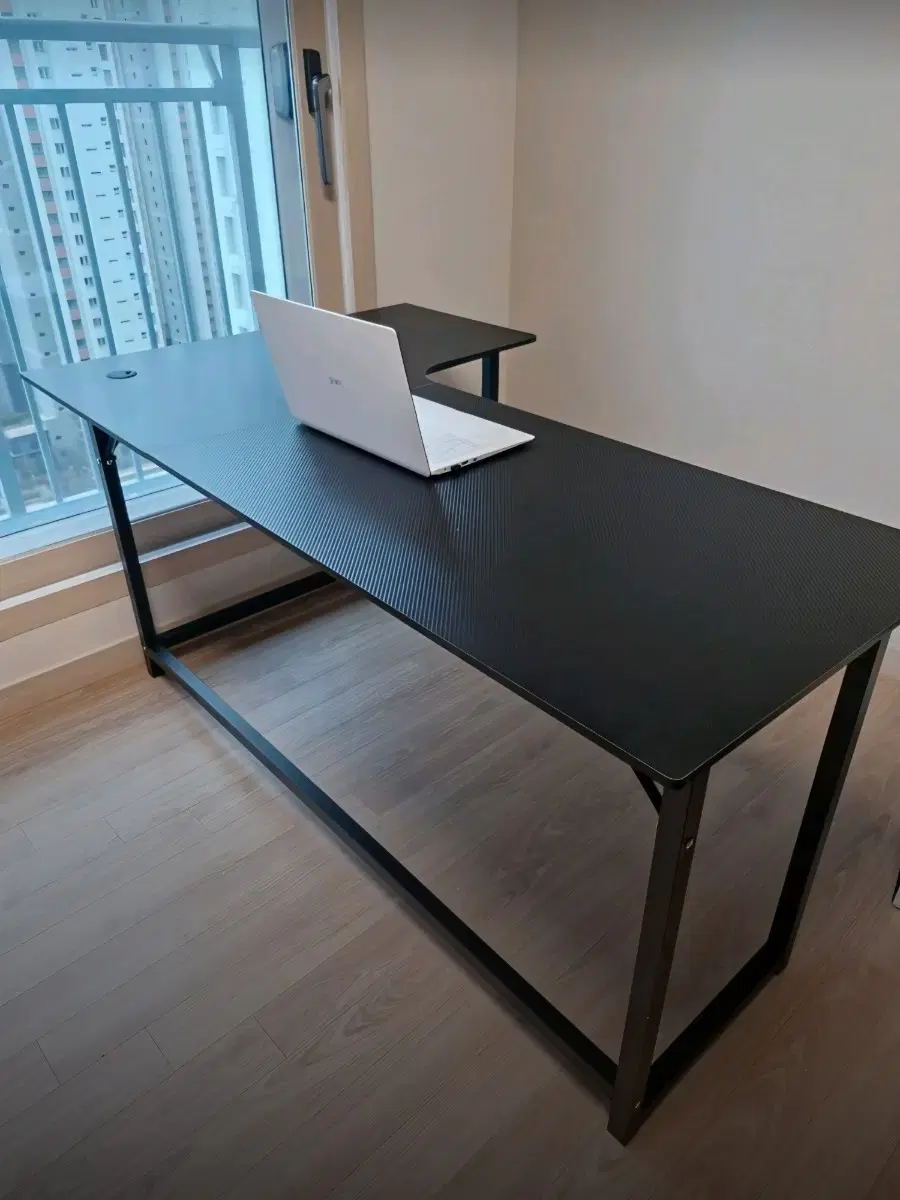 [Free shipping] Corner L-shaped Gaming Steel Computer Office Student Table Desk