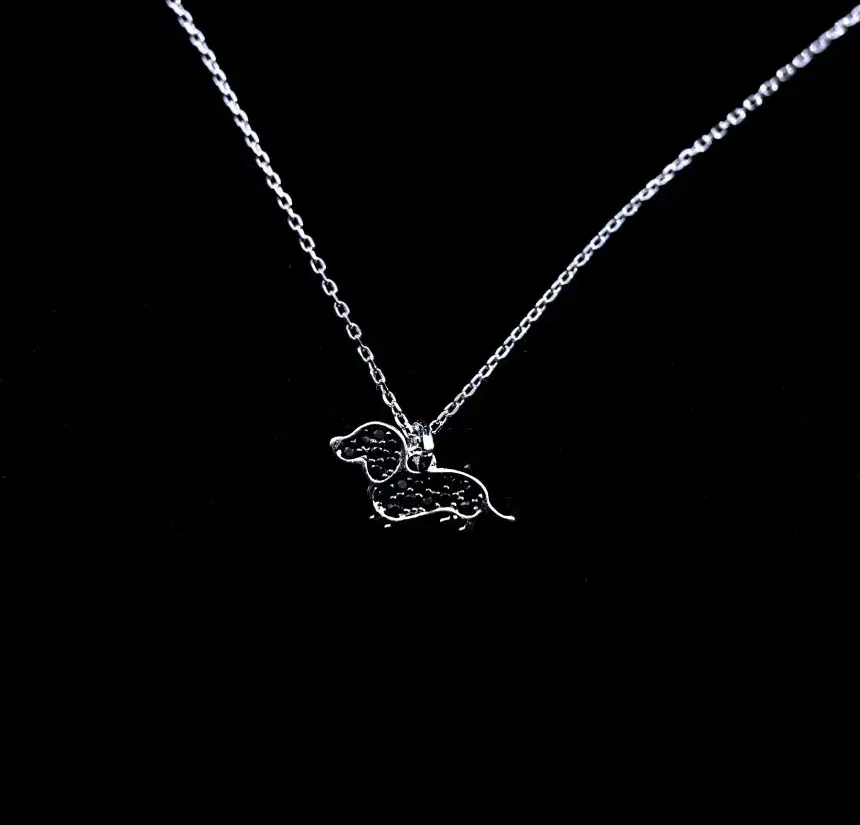 925Silver Pup Necklace