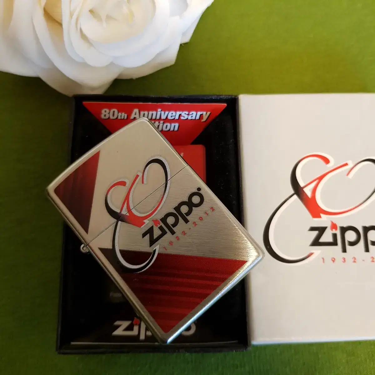 정품 28192 ZIPPO 80TH ANNIVERSARY