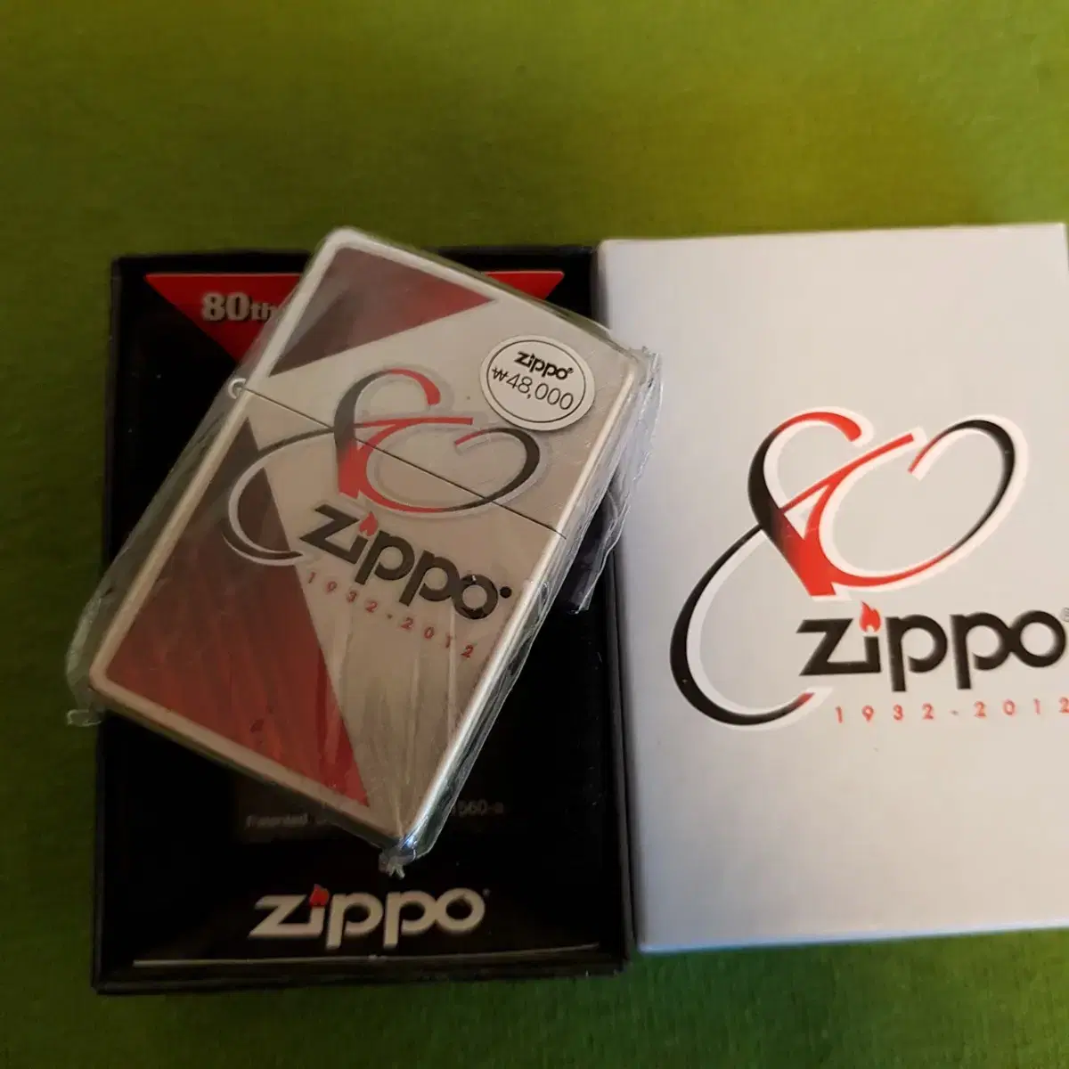 정품 28192 ZIPPO 80TH ANNIVERSARY