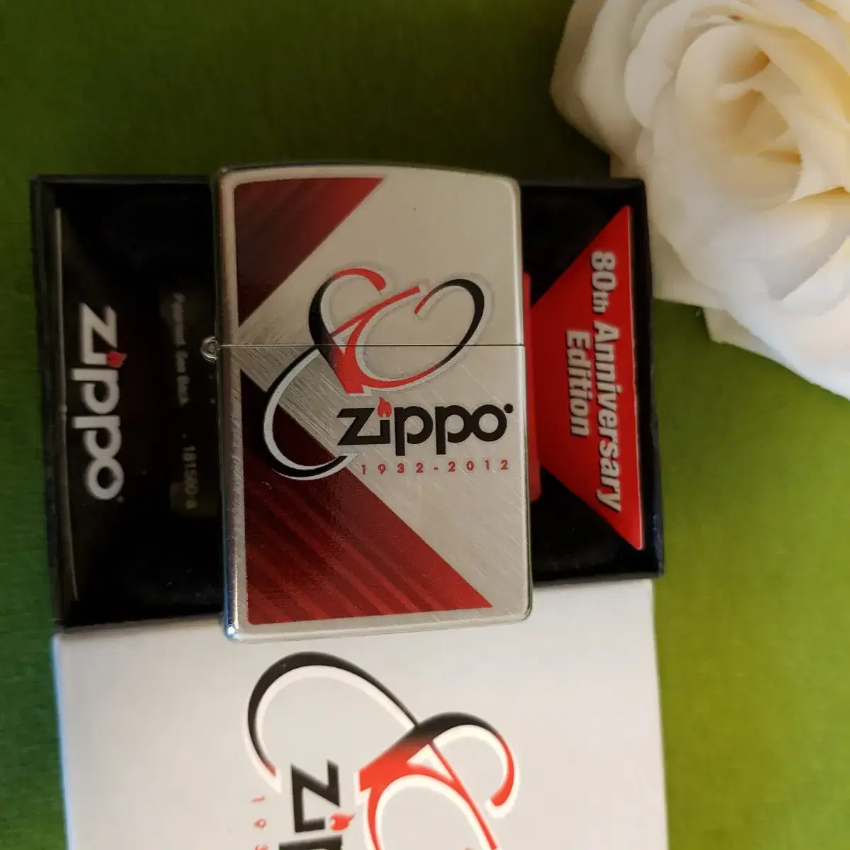 정품 28192 ZIPPO 80TH ANNIVERSARY