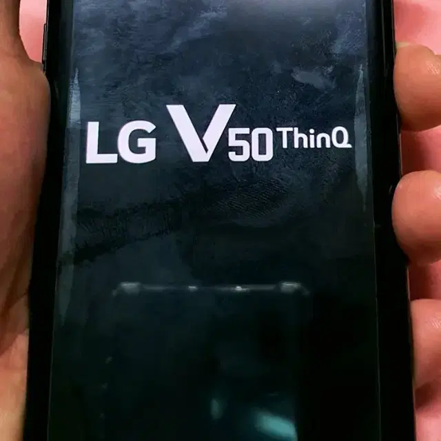 유플러스 LGV50 ThinkQ5G 128기가 블랙정상해지 택포37만원!